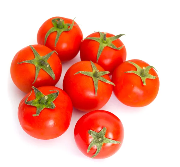 stock image Red tomatoes isolated on the white