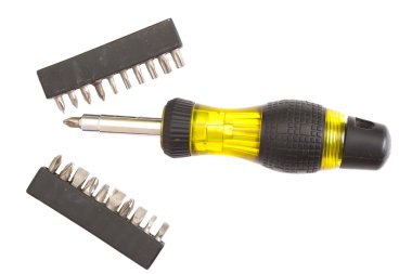 Different screwdrivers clipart