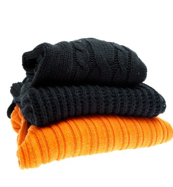 Stack of sweaters clipart