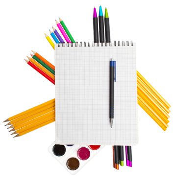 Okuldan araçları beyaz