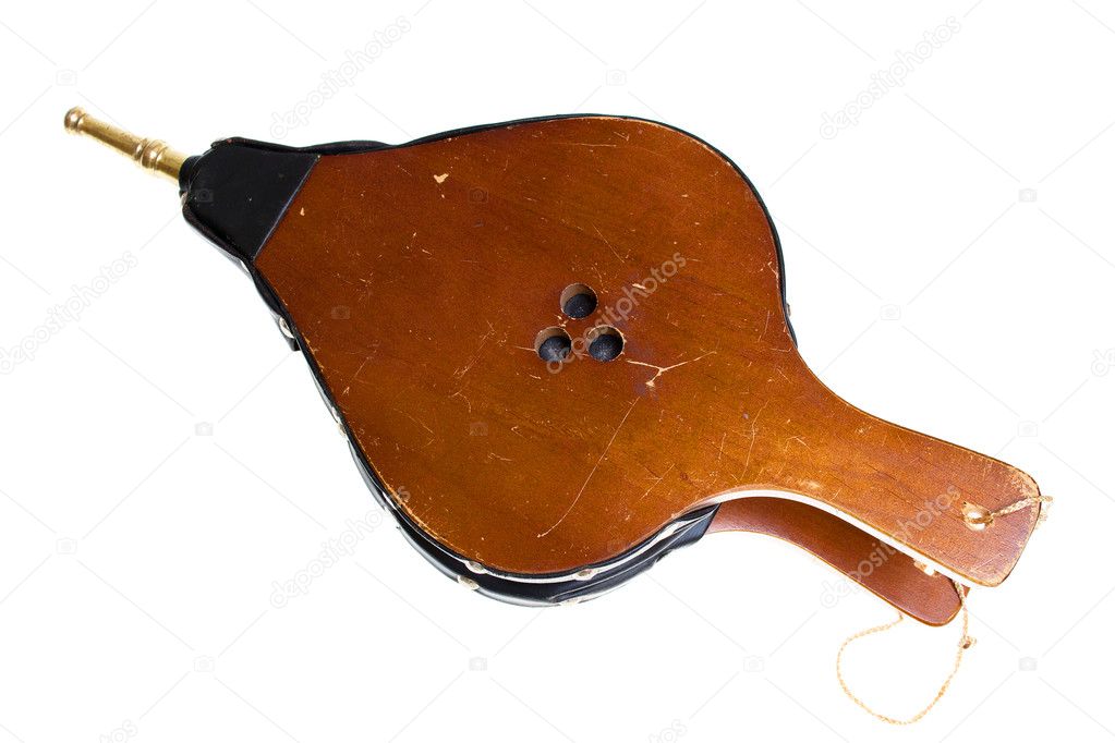 Bellows To Kindle A Fire In The Fireplace Stock Photo Yganko Bellows To Kindle A Fire In The Fireplace Photo By Yganko