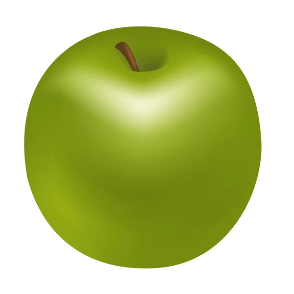 Vektor äpple — Stock vektor