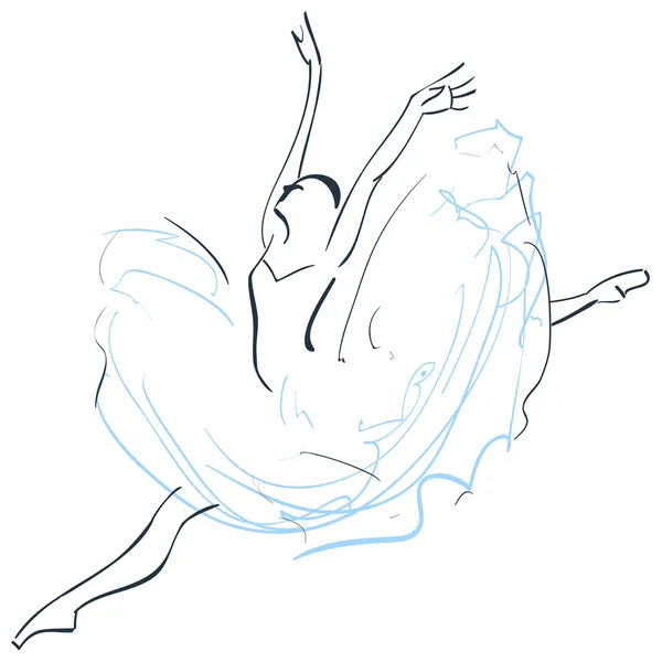 Ballerina – Stock-vektor