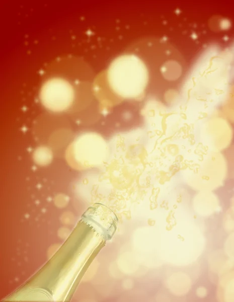 Celebration with champagne — Stock Photo, Image