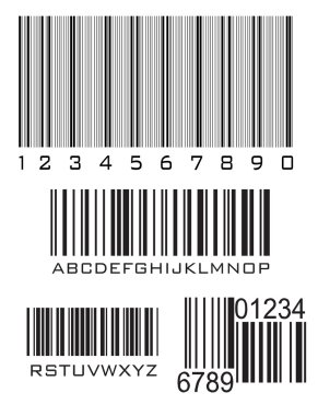 Bar code clipart