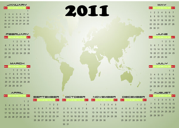 2011 calendar