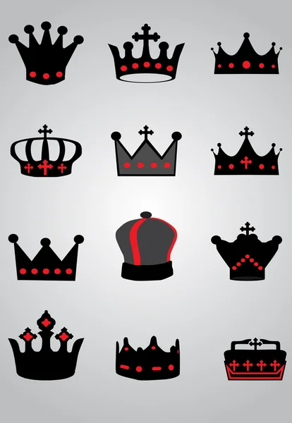 Короны — стоковый вектор