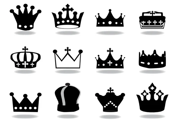 Короны — стоковый вектор