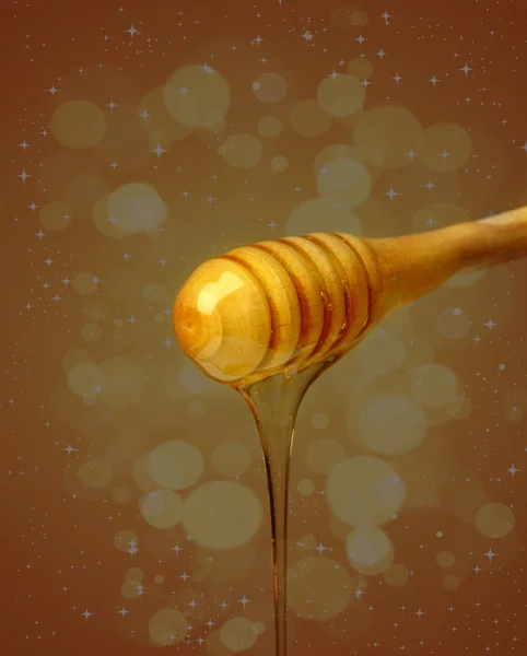 蜂蜜をクローズ アップ — ストック写真