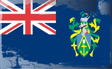 Grunge flag series-Pitcairn Islands clipart