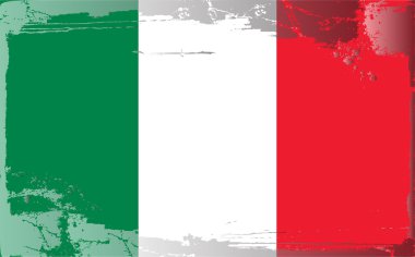 Grunge bayrak serisi-İtalya
