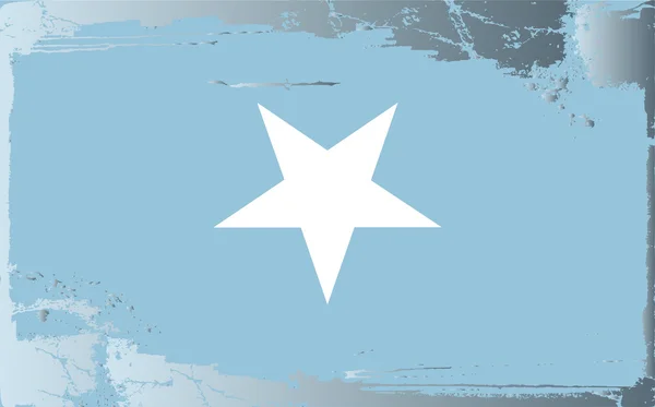 Grunge σημαία σειρά-Σομαλία — Φωτογραφία Αρχείου