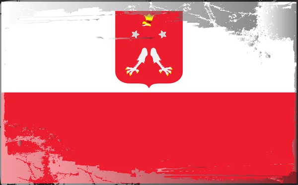 Flaga ilustracja serii Polska — Zdjęcie stockowe