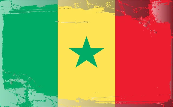 Grunge zászló sorozat-Kamerun — Stock Fotó