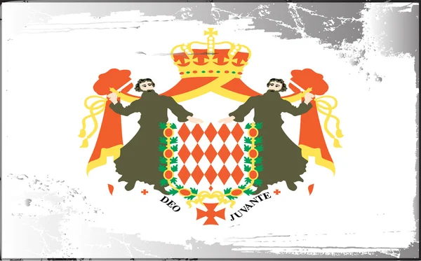 Grand flag series - Монако — стоковое фото