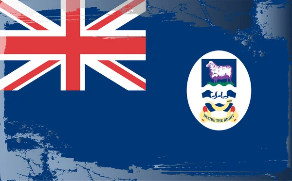 Grunge flagga serie-Caymanöarna — Stockfoto