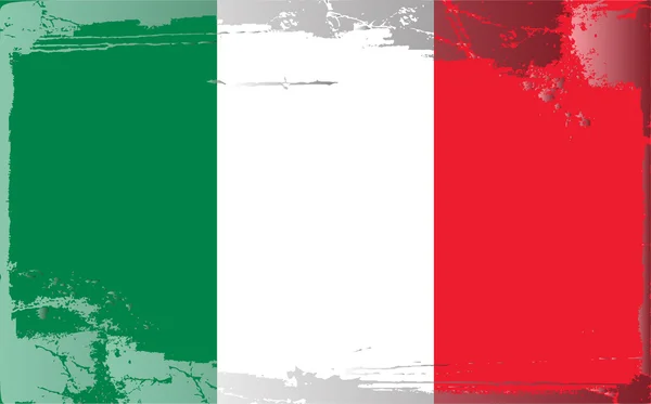 Flaga ilustracja serii Włochy — Zdjęcie stockowe