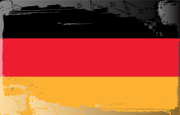 Гранж прапор серії Німеччина — стокове фото