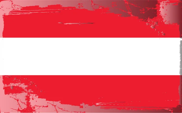 Grunge Flag Serie-Österreich — Stockfoto