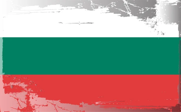 Grunge vlag serie-Bulgarije — Stockfoto