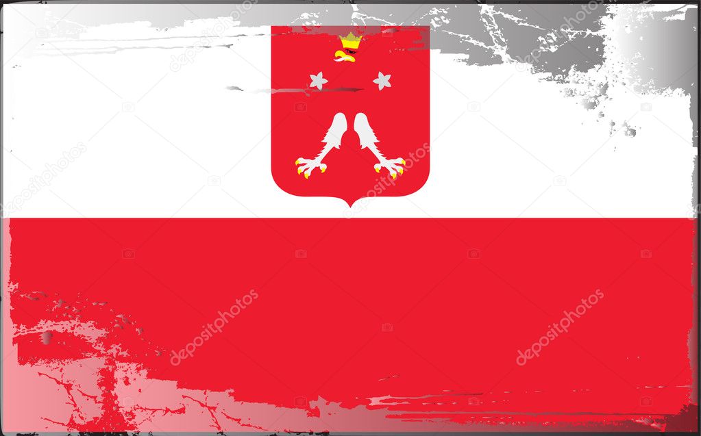 Grunge flag series-Poland