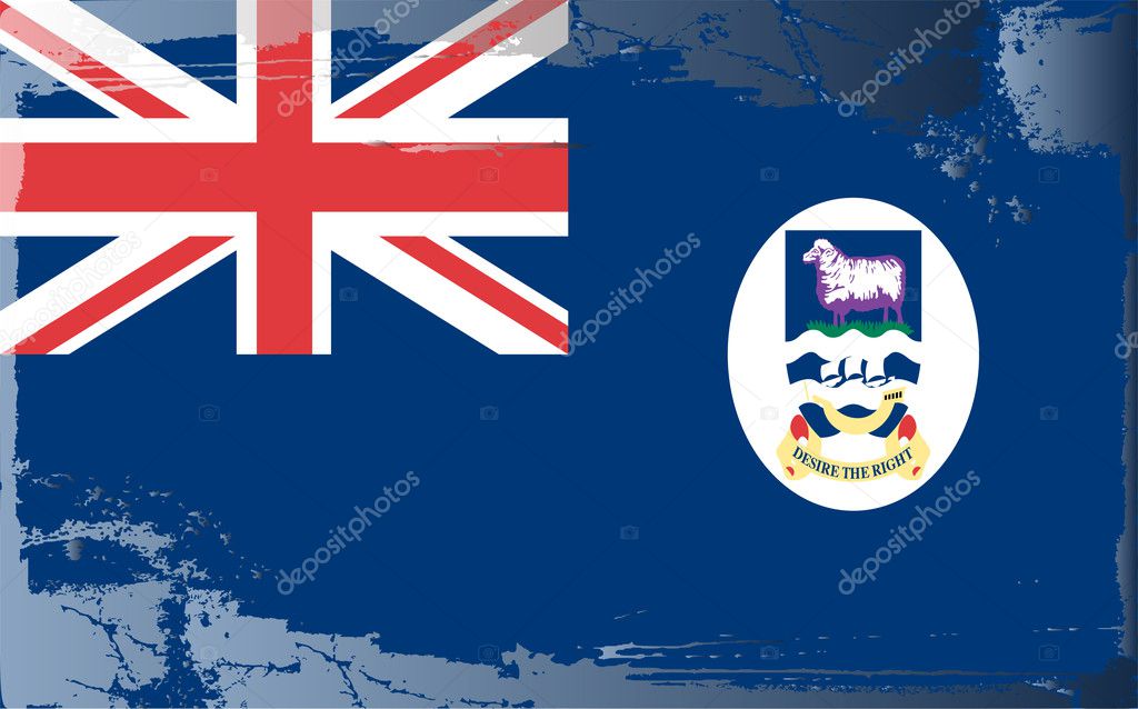 Grunge flag series-Cayman Islands