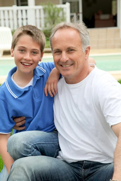 父と息子 — ストック写真