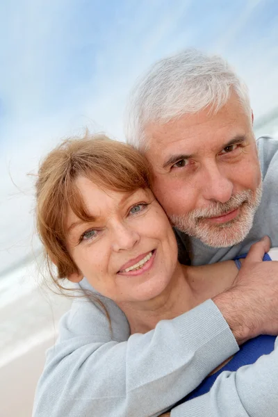 Boldog nyugdíjas pár — Stock Fotó