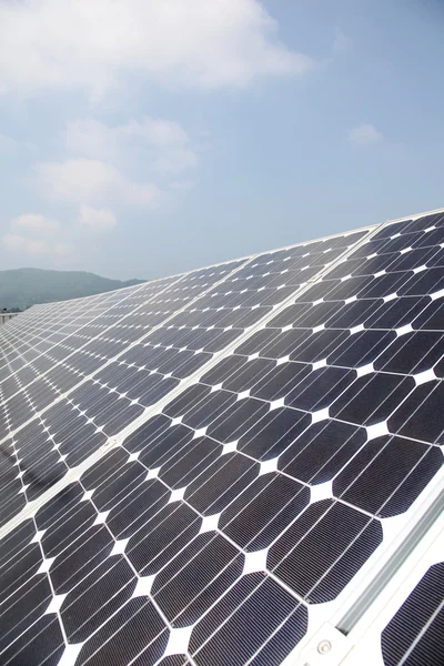 View of solar panels — Stock Photo, Image