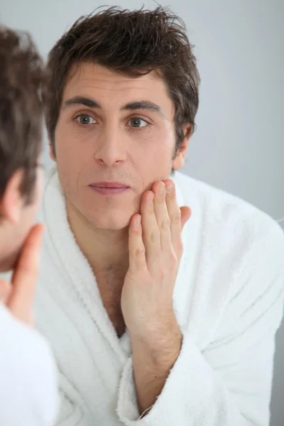 Männliche Hautpflege — Stockfoto