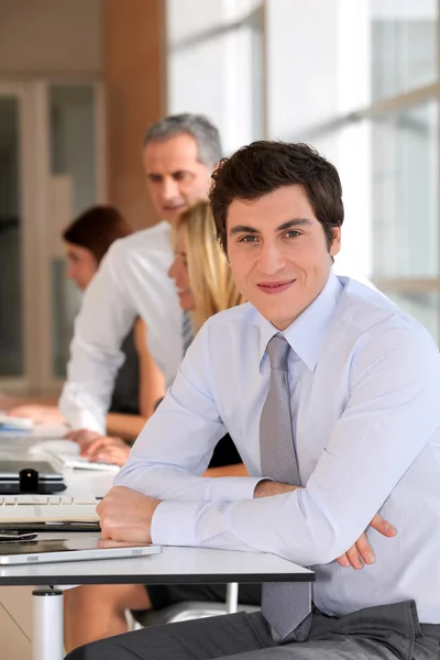 Portrait of businessman in the office — Stock Photo, Image