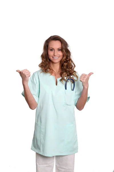 Uśmiechnięte pielęgniarki — Zdjęcie stockowe