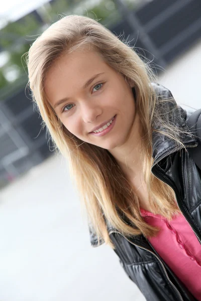 Closeup of teenage girl — Stock Photo, Image