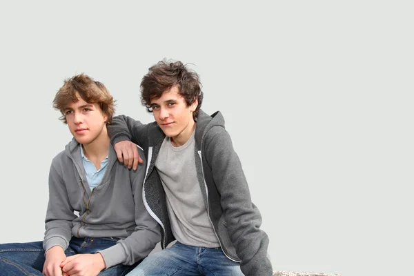 Retrato de meninos adolescentes — Fotografia de Stock