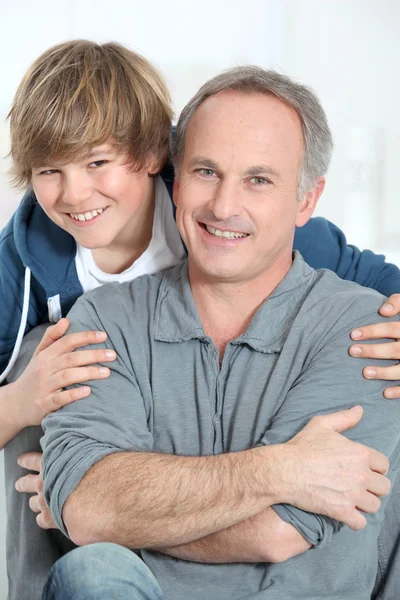 Father and son Stock Picture