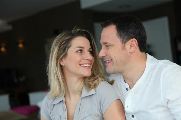 Portrait of in loved couple — Stock Photo, Image
