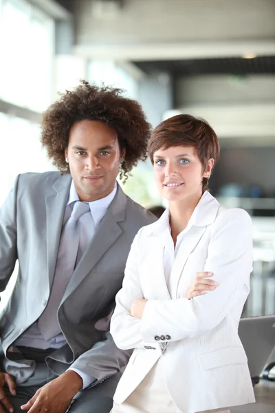 Business partners working in the office — Stock Photo, Image
