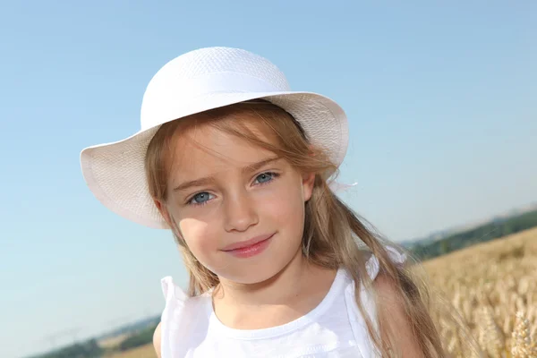 Blonde little girl — Stock Photo, Image