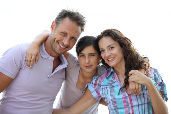 Family in vacation — Stock Photo, Image