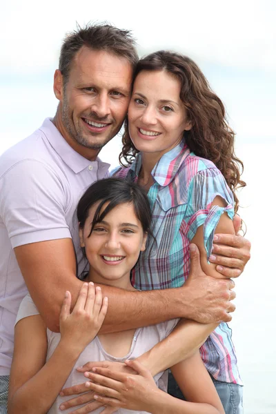 Family in vacation — Stock Photo, Image