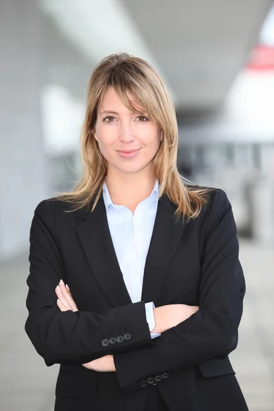 Retrato de mujer de negocios — Foto de Stock