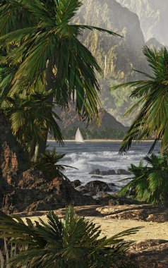 Kauai Hawaii clipart