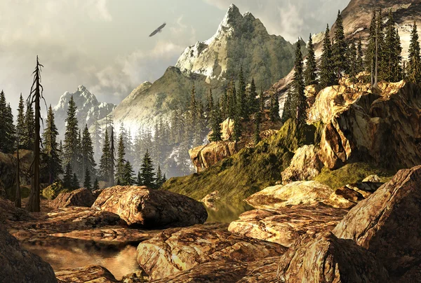 Rockies landschap — Stockfoto