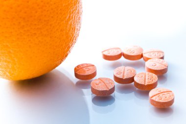 Vitamin C clipart