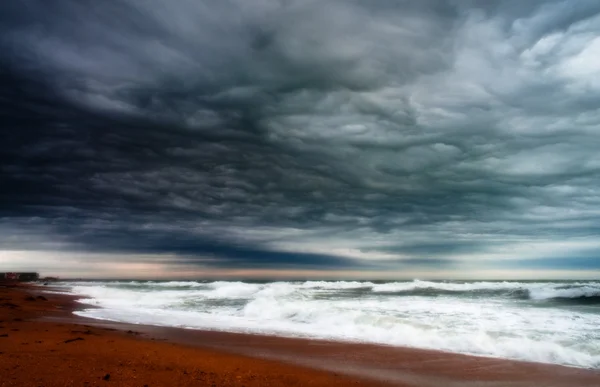 Tempestade no litoral — Fotografia de Stock