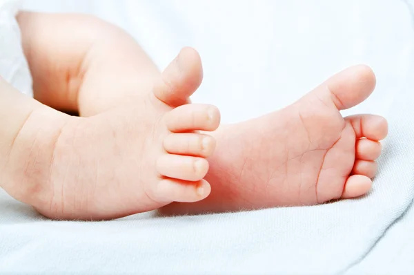 Closeup των ποδιών ένα μωρό — Φωτογραφία Αρχείου