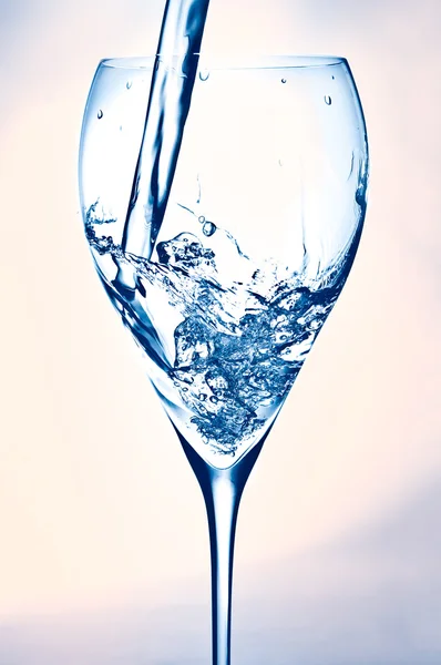 Temiz su ile cam — Stok fotoğraf
