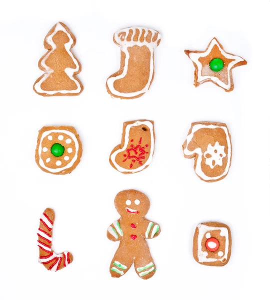 Biscuit kerstkoekjes — Stockfoto