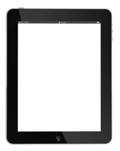 Tablet pc 触摸计算机 — 图库照片