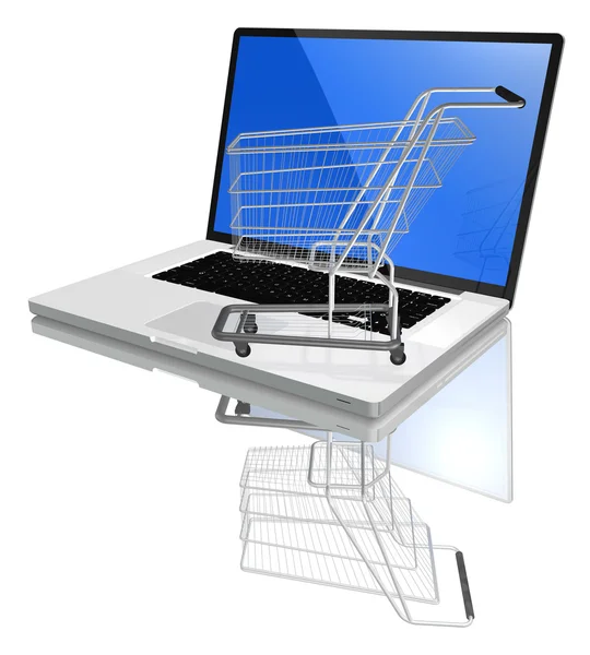 Koncept e-commerce — Stock fotografie